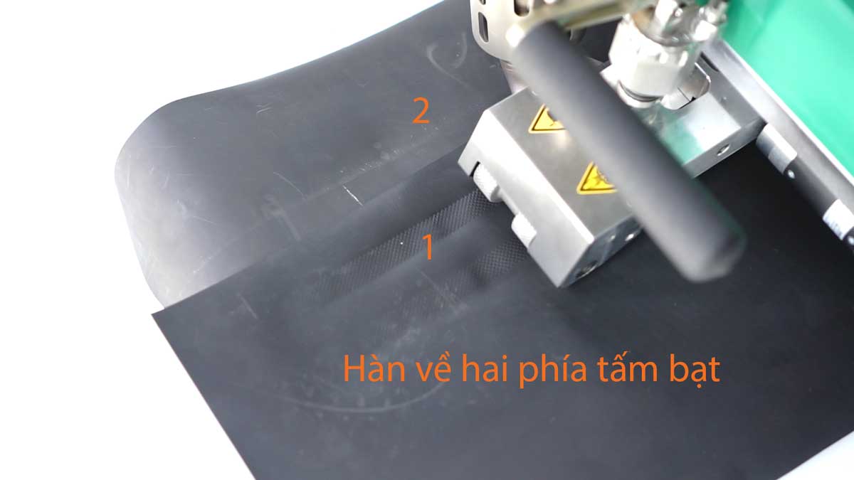 Chọn lựa máy hàn bạt HDPE cho công tác thi công màng HDPE