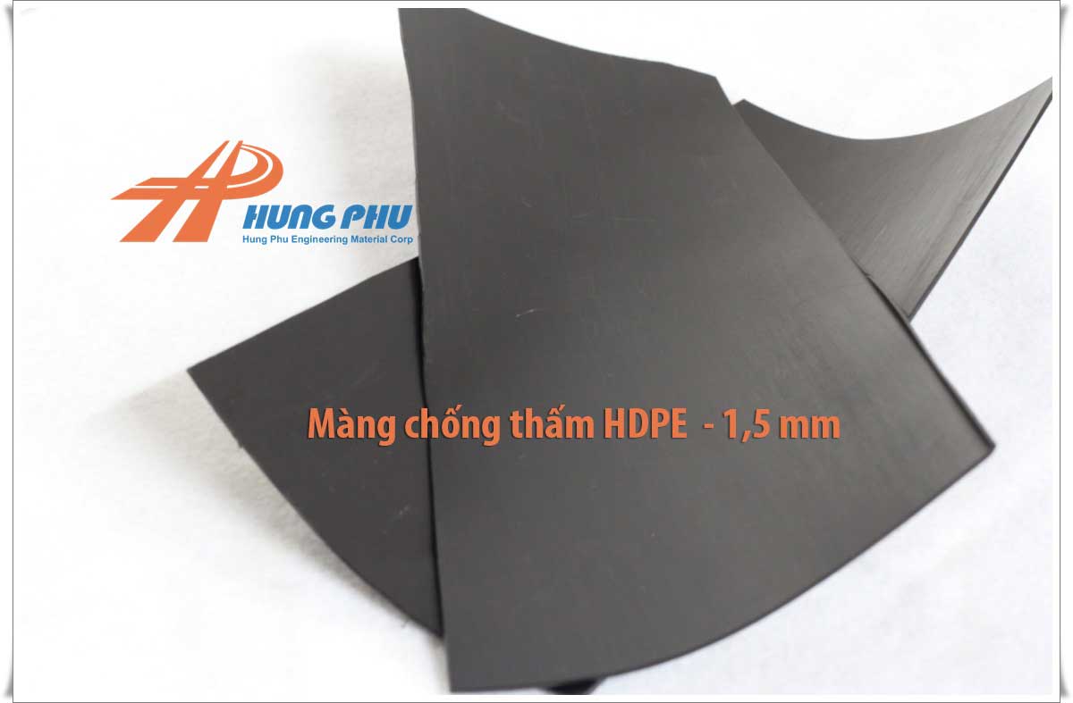 Báo giá màng chống thấm HDPE dày 2mm | Máy hàn bạt HDPE Weldy giá rẻ