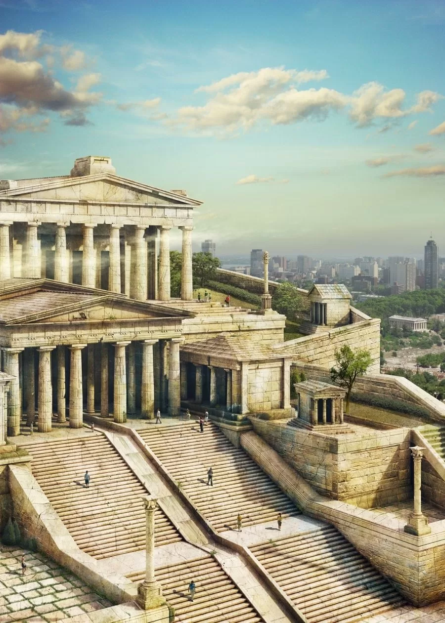 Tìm hiểu về kiến trúc Hy Lạp cổ đại và những điểm đặc trưng nổi bật