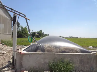 Túi Ủ Biogas HDPE - Giải Pháp Xanh Cho Nguồn Năng Lượng Sạch