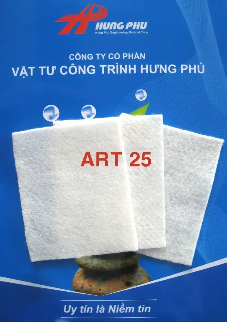 Vải Địa Kỹ Thuật ART 25 - Giải Pháp Hiện Đại Cho Công Trình Bền Vững