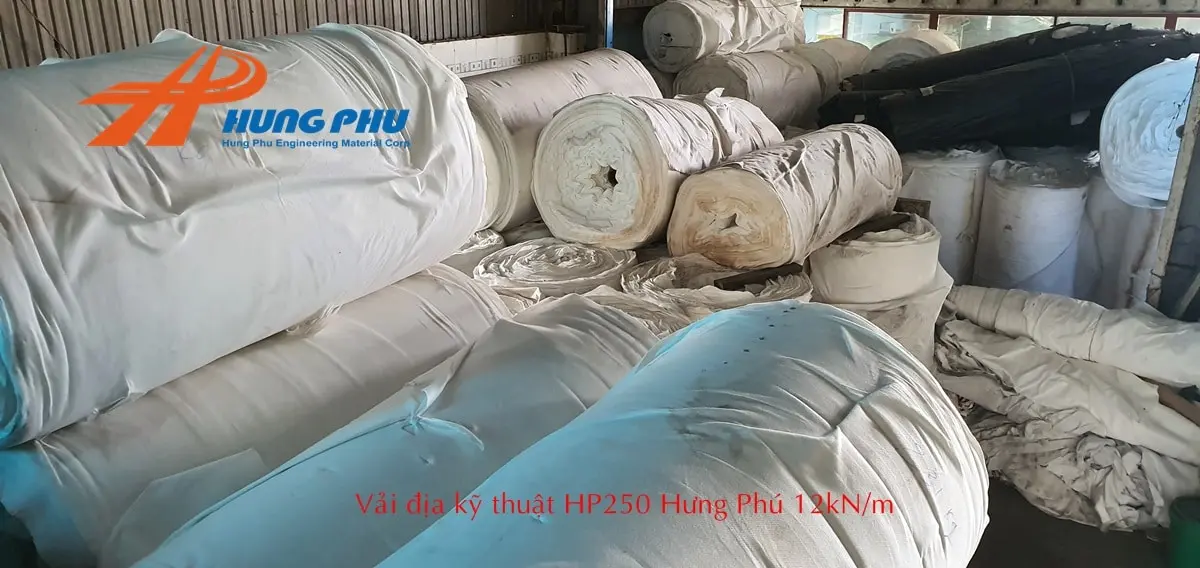 Vải địa kỹ thuật R12: Giải pháp thi công hiệu quả cho công trình bền vững